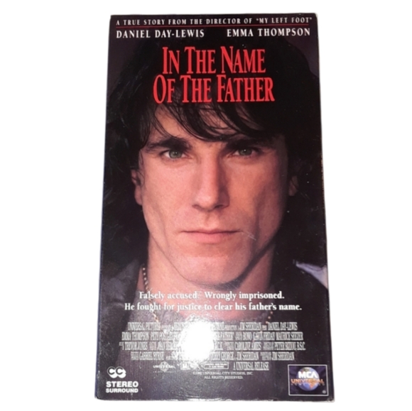 In The Name Of The Father universal 1993 VHS video tape - Picture 1 of 4